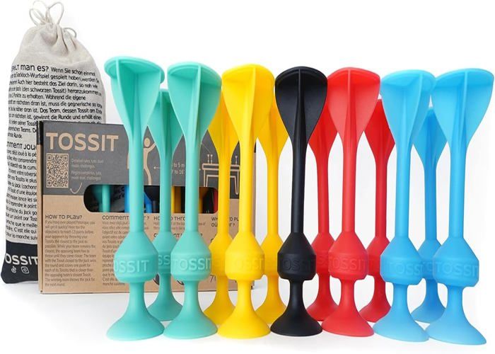 TOSSIT Gioco Freccette Ventosa In Silicone - Espansione Limited Edition Lavanda Per Interni/Esterni