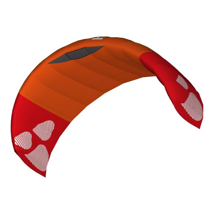 Cerf-volant HQ Kites Hydra II 300cm orange/rouge à trois lignes