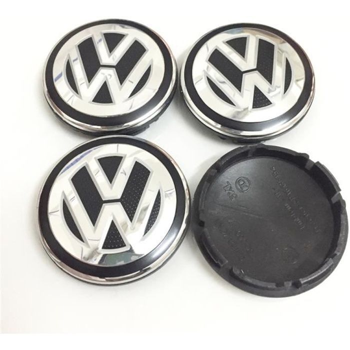 4 Pièces Cache-Moyeux VOSSEN 56mm - Enjoliveurs Roue Voiture Avec Logo