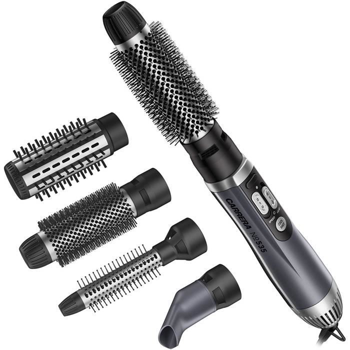 535 Brosse Soufflante Avec Poils Rétractables 1200 W Revêtement En Céramique Ionique Huile D Argan Et De Kératine Achat Vente Brosse Soufflante Cdiscount
