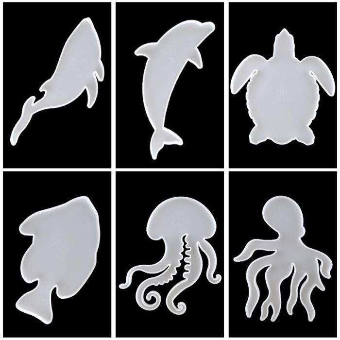 6 Pieces Ensemble Bricolage Caboteur Resine Moule Uv Epoxy Silicone Moule Marine Tortue Dauphin Requin Forme Decor A La Tr137 Cdiscount Maison 6 Pieces Ensemble Bricolage Caboteur Resine Moule Uv Epoxy Silicone Moule Marine Tortue Dauphin Requin Forme Decor A La Tr137 Cdiscount Maison