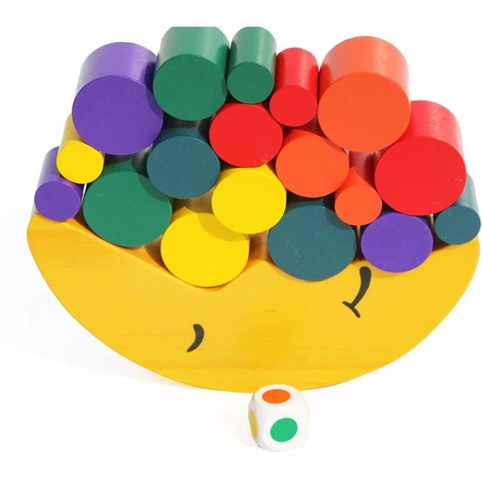 Voitures En Bois TOWO Pour Tout-Petits - Animaux Sur Roues - Jouet De Motricite Sensorielle Camions A Pousser Pour Bebe De 12 Mois 1 An