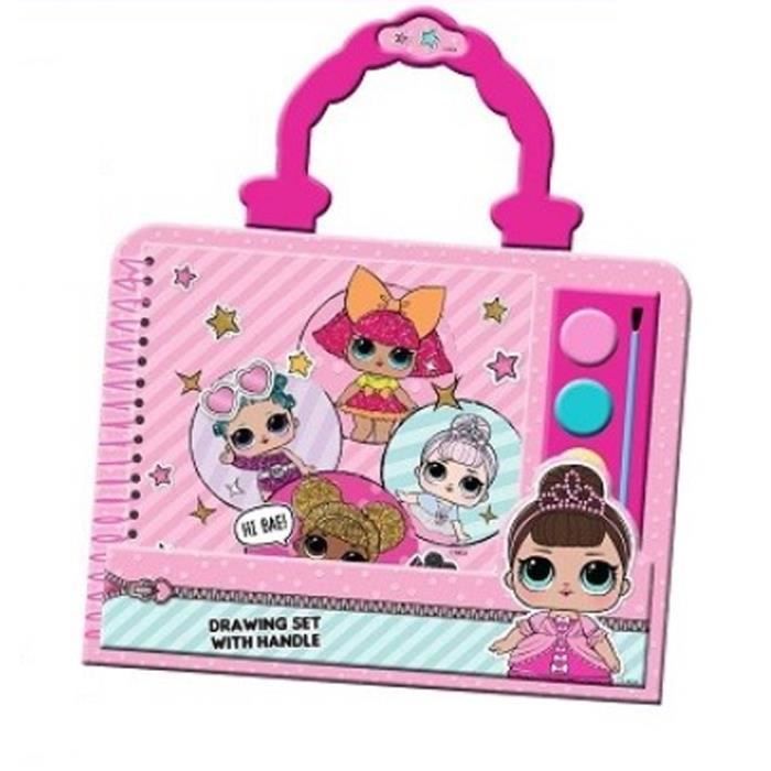 Lol Surprise Set De Coloriage Avec Anse Lol Surprise Cdiscount Beaux Arts Et Loisirs Creatifs