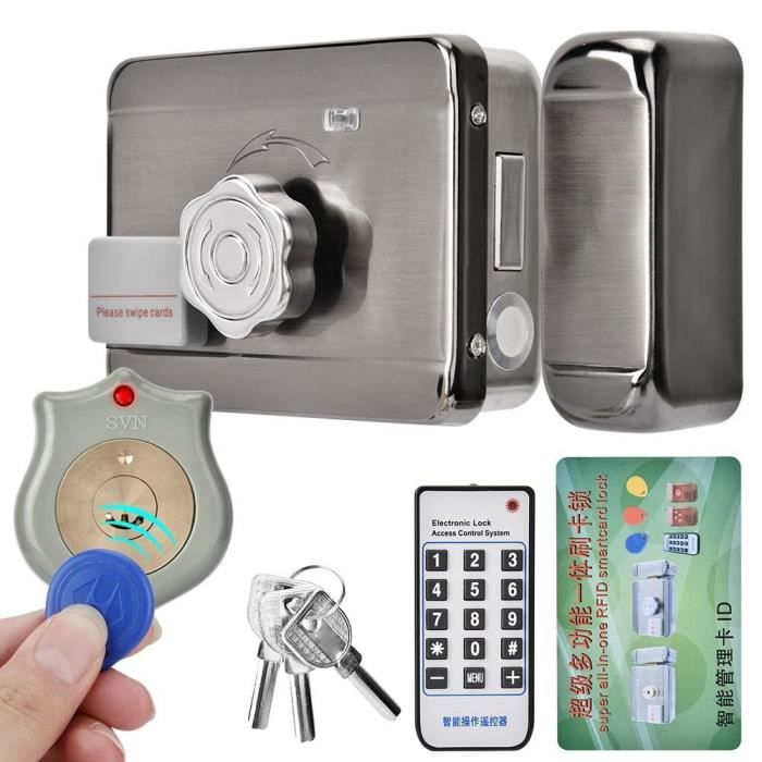 Usine de carte d'identité de contrôle d'accès magnétique de système de sécurité de serrure de porte électronique