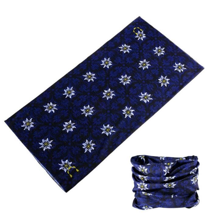 ShopINess Bandana Cyclisme Vélo - Foulard Respirant Batman Style - Protection Anti-UV Moto Sport