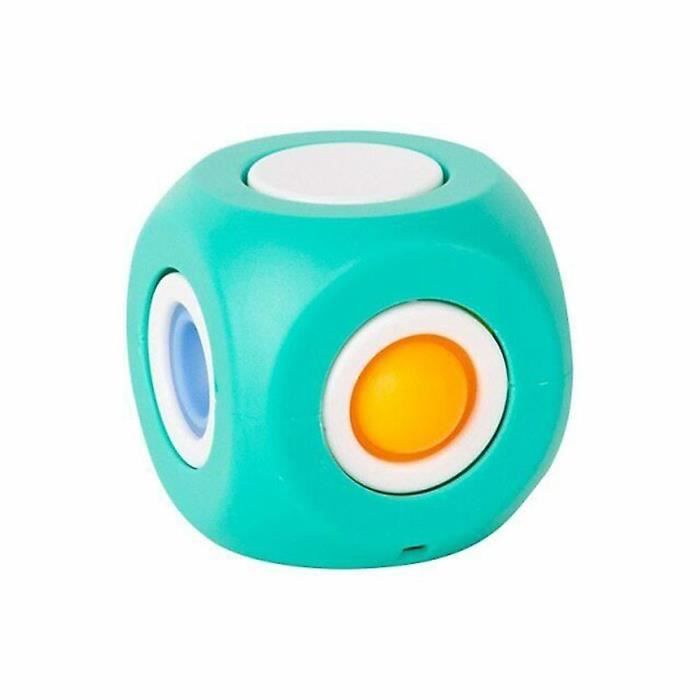 Fidget Spinner En Métal - EDC, Outil Anti-stress Et Pour Concentration (TDAH)