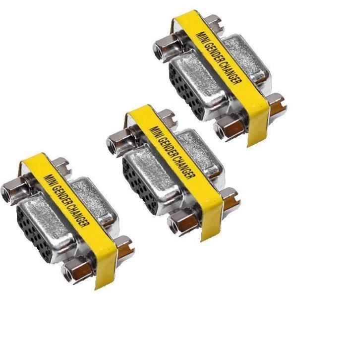 RIKYJIC Confezione Da 2 Adattatori Da VGA A RJ45 E Convertitore Da RJ45 A DB15, Porta Seriale A 15 Pin (RS232), Compatibile Per PC/apparecchiature Industriali (VGA Maschio - Foto 9