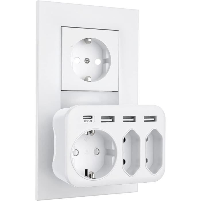 Prise Usb, Prise Multiple Prises 3