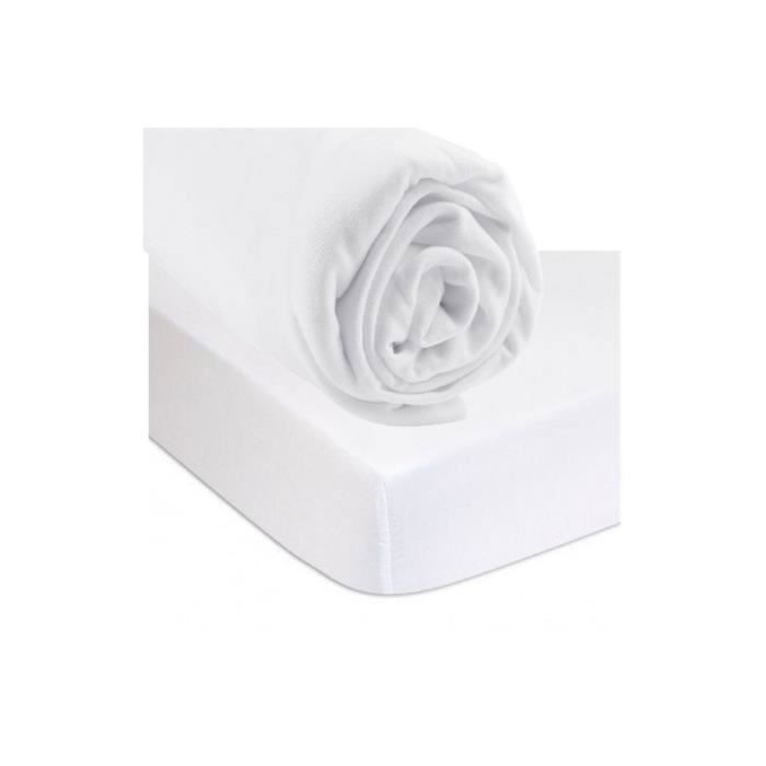 Kit pratique de linge de lit Drap housse Alèse 90x140 cm