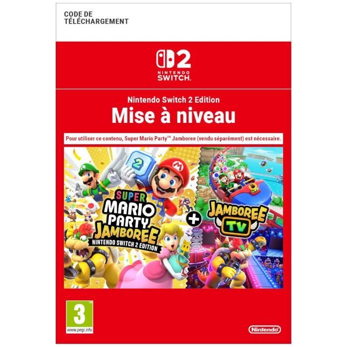Code de téléchargement Mise à jour Super Mario Party™ Jamboree + Jamboree TV Nintendo Switch 2 - vue 2
