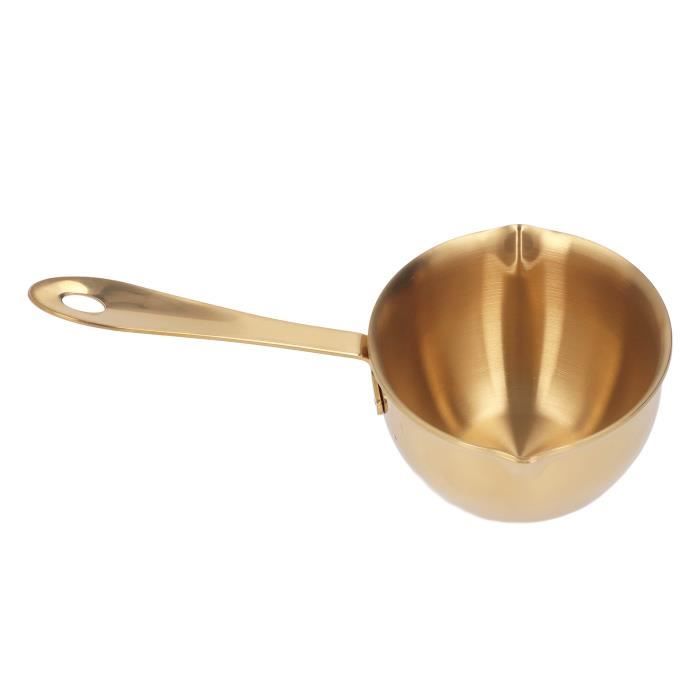 Fafeicy Casserole de chocolat au lait Casserole en Acier Inoxydable