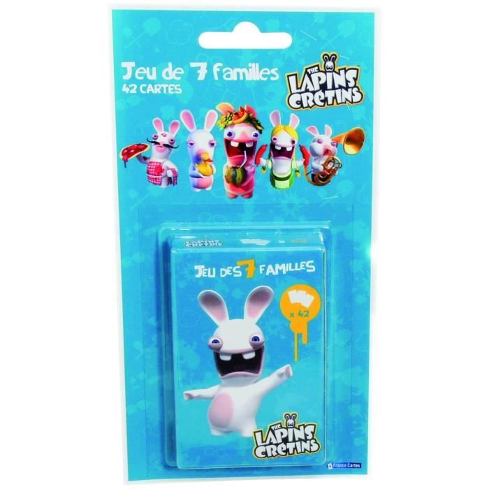 Lapins Cretins Jeu De 7 Familles Achat Vente Jeu Societe Plateau Cdiscount