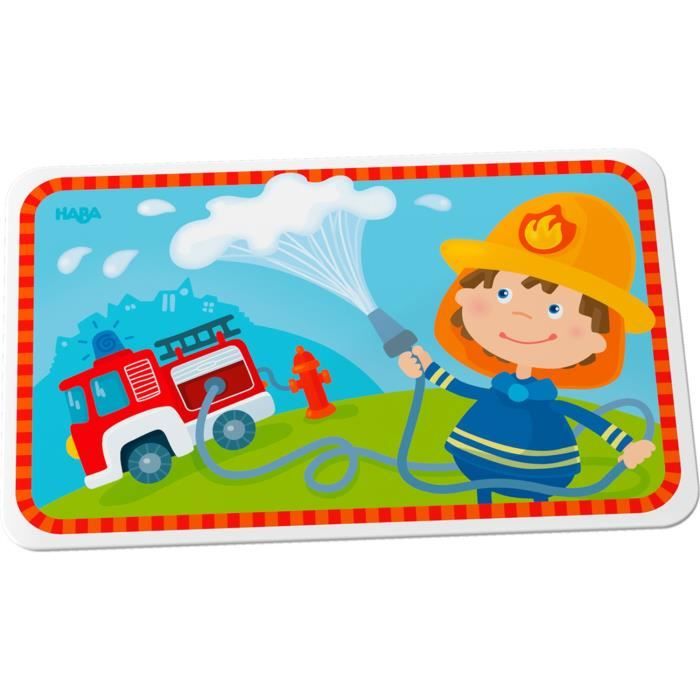 Haba Assiette Planchette Pompier Cdiscount Puericulture Eveil Bebe
