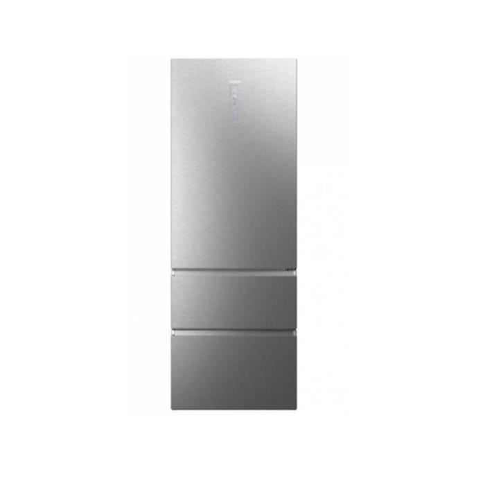 Haier Réfrigérateur combiné 70cm 483l nofrost platinium - htw7720dnmp