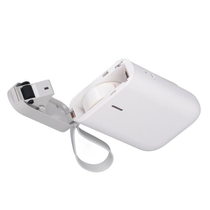 HURRISE Étiqueteuse Portable Imprimante Bluetooth Mini étiqueteuse D11 Blanche Pour Organisation - 2