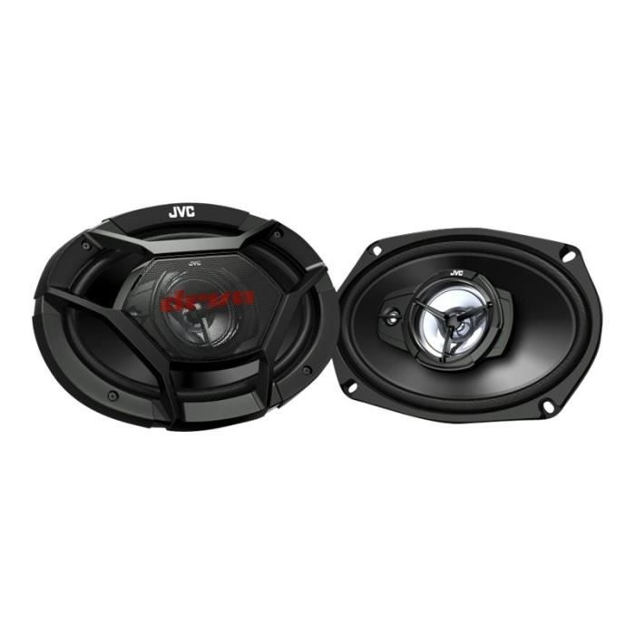 Haut parleurs pour automobile JVC CS DR6930 DRVN 70 Watt tridirectionnel coaxial 6 x 9
