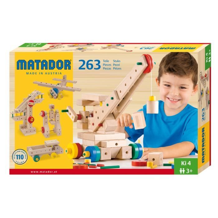 Matador - Ki 4 (jeux de construction en bois) - Cdiscount Jeux - Jouets