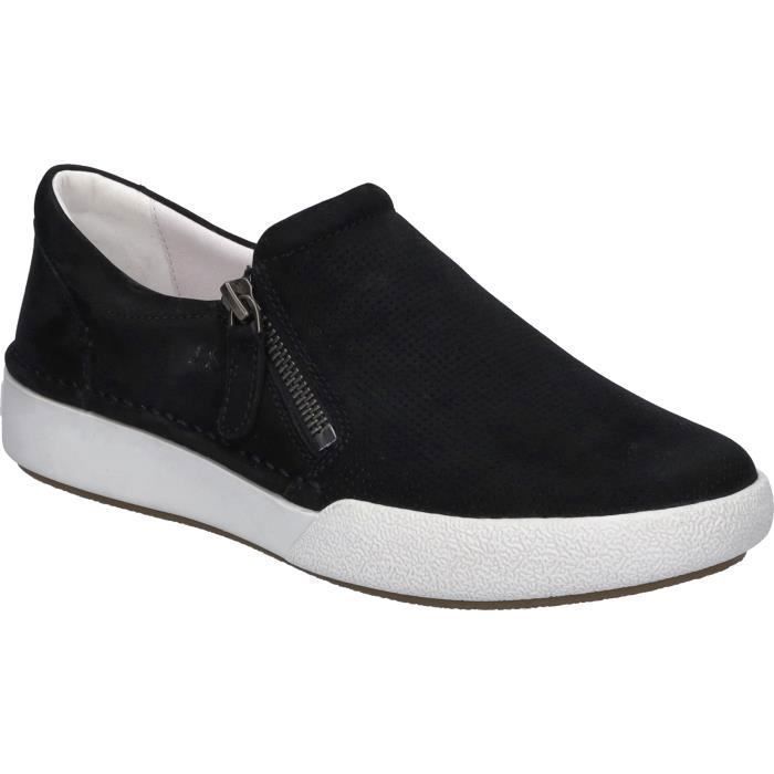 Josef Seibel Baskets Femme - JOSEF SEIBEL - Claire 20 - Cuir - Lacets - Noir