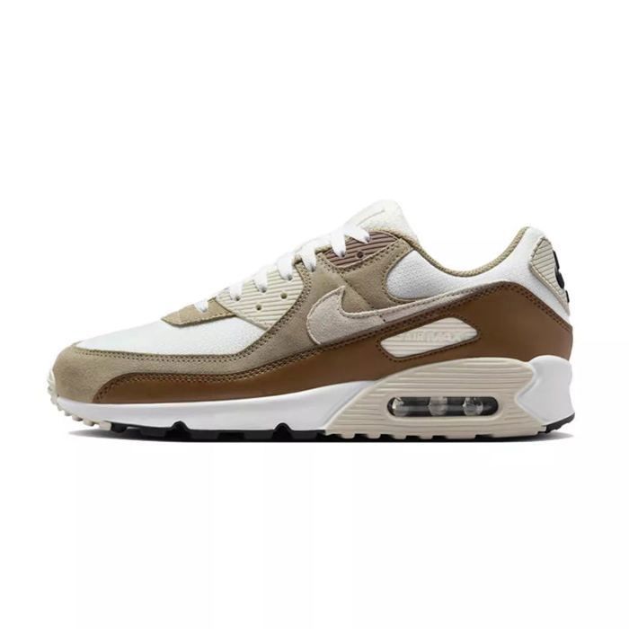 Nike Chaussures - Nike - Air Max 90 - Marron - Lacets - Synthétique