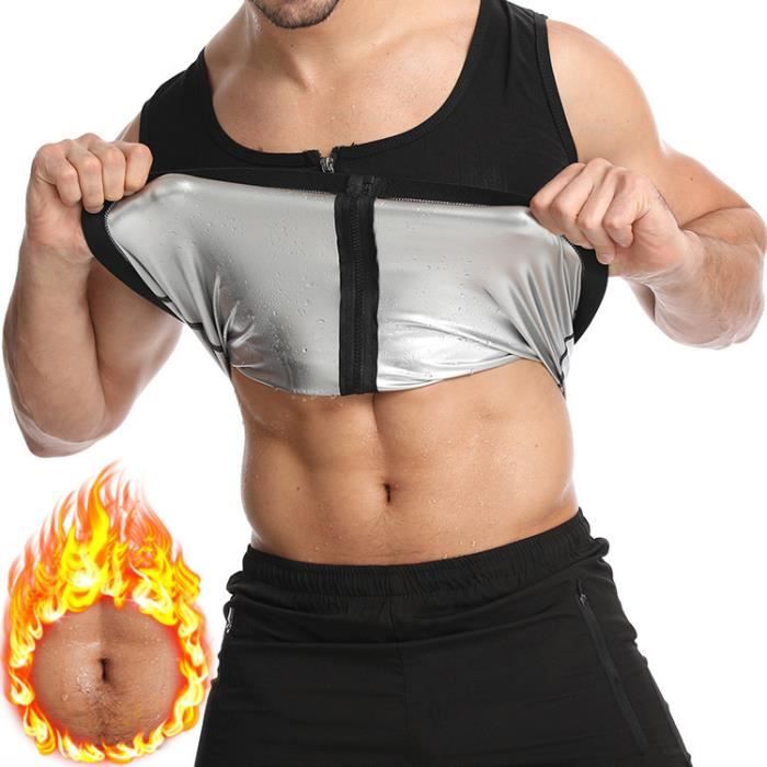 Gilet Zippé de Sudation pour Homme - Demeuble - Fitness