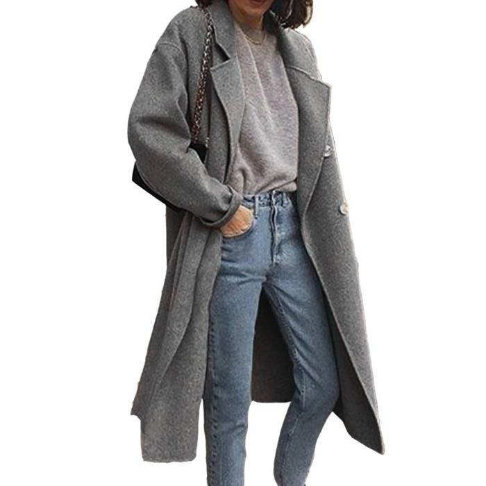 Caban oversize femme online