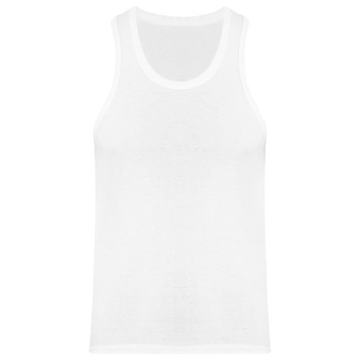 Débardeur De Sport BEFOX Homme - 95% Coton - Sans Manches Pour Musculation, Fitness - Coupe Slim