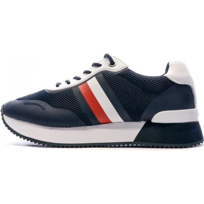 Basket tommy hilfiger femme bleu marine deals