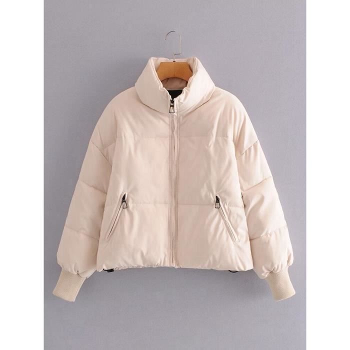 Manteau D'hiver Pour Garçon - Doudoune épaisse à Capuche, Coton Doublé, Manches Longues - Taille 100 à 150 Cm - Couleur Bleu Ou Orange