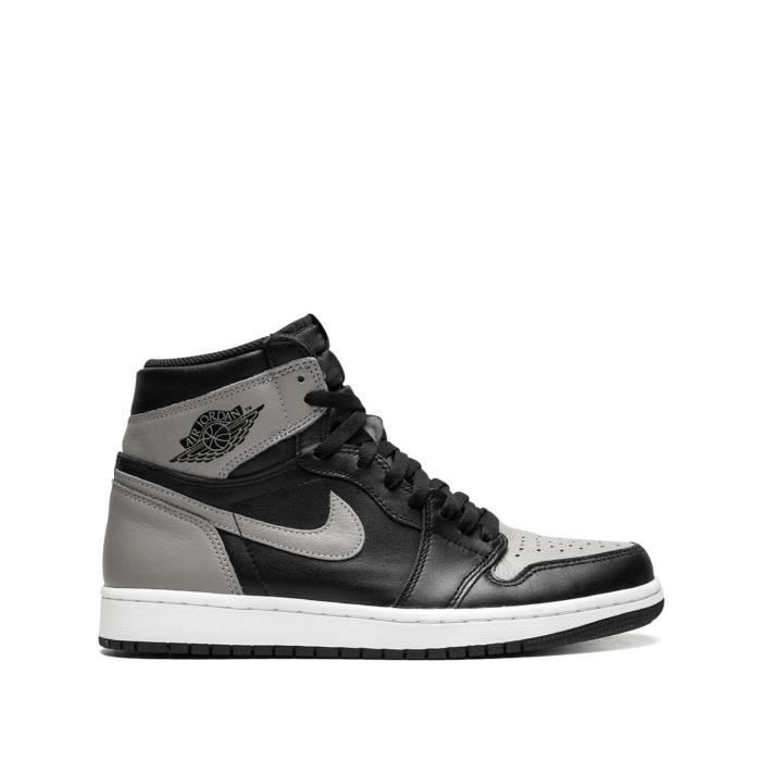 BASKETS - AIR JORDANN 1 Retro High Shadow 555088-013 CHAUSSURES Homme Femme Sz-42 Style 1 
