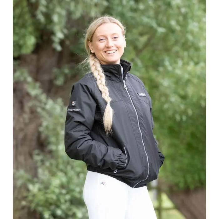 Veste équitation waterproof Premier Equine Pro Rider - black Veste équitation waterproof Premier Equine Pro Rider - black