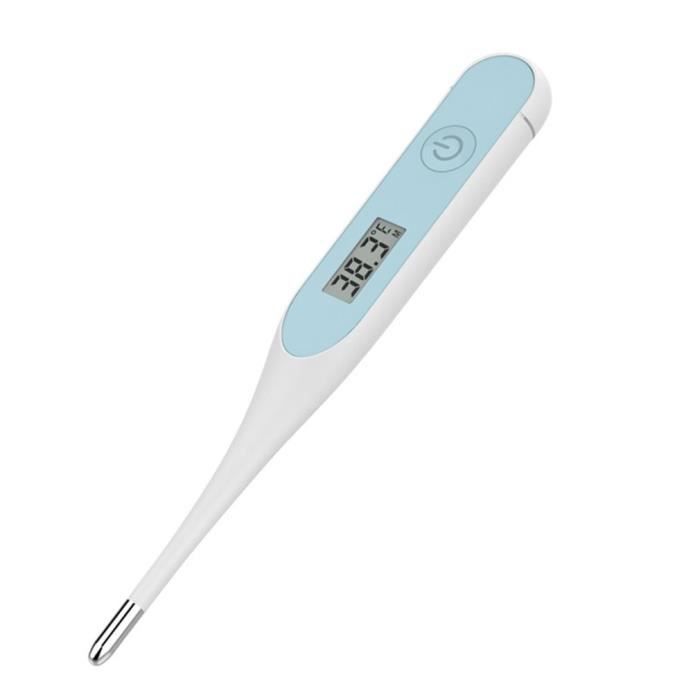 Thermometre Medical Oral Pour Mesurer La Fievre Et La Temperature Corporelle Thermometre Oral Ou Rectal A Lecture Rapide Bleu Cdiscount Puericulture Eveil Bebe