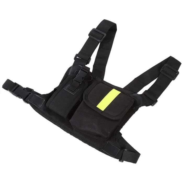 Sacoche De Poitrine De Course – Vert, Oxford 27x17x5 Cm, Sangle Réglable, Imperméable, Pour Téléphone, Clés, Cyclisme Randonnée