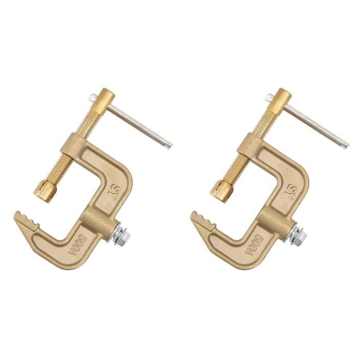 Pince à Bord En Cuir - Mâchoire Parallèle 38 Mm, Acier Inoxydable, Manche En Noyer, Pour Artisanat Et Bricolage