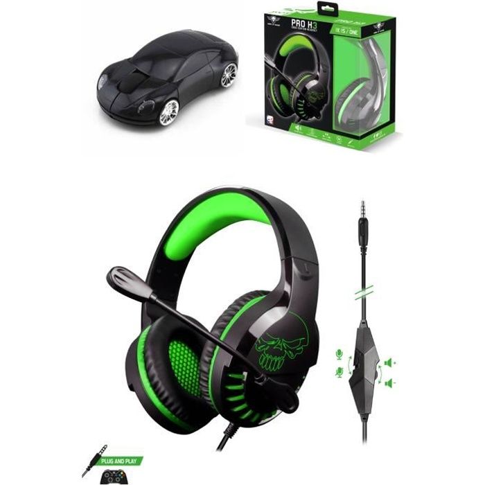 Spirit Of Gamer - Casque Gamer Pro H3 pour Xbox One - Series X