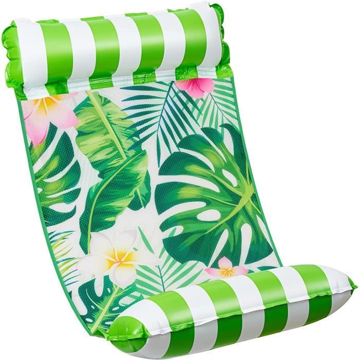 3 Pièces Flotteurs Piscine, Hamac Gonflable 4 En 1 Hamac Flotteurs
