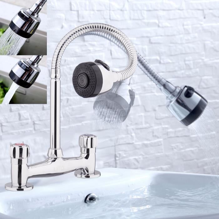 Mélangeur évier Mono-cascade Chrome Bristan – Fabrication Anglaise, Design Moderne