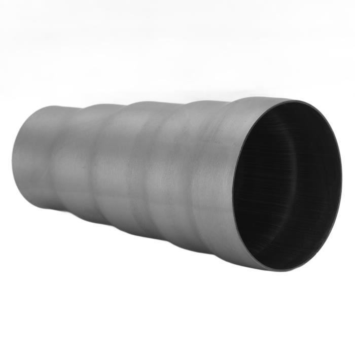 TMISHION Adaptateur de tuyau d'échappement Connecteur de tuyau  d'échappement conique 50 mm‑70 mm adaptateur de réducteur en