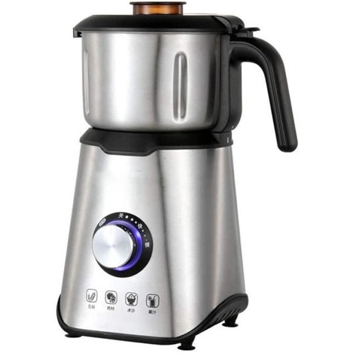 Moulin électrique Multifonction 500 Ml - Broyeur à Grains, Café, épices - Finesse Réglable, 300W