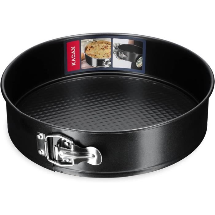 PME - Moule à Gâteau Rond En Aluminium Anodisé, Argenté, 203 Mm X