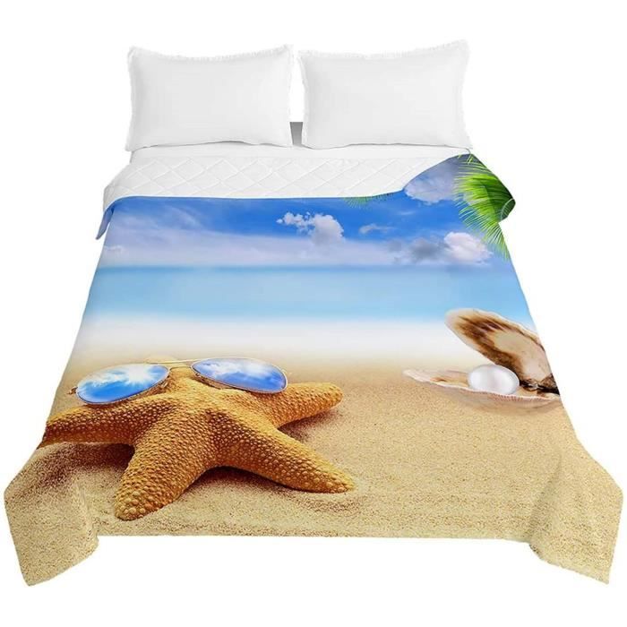 Couvre Lit Matelassée, Chickw1 3D Réversible Panda Mignon Imprimé Doux Microfiber Automne Hiver Couvre-lit Couverture de lit Jeté de Lit Dessus de Lit Courtepointe (Panda E,230x280cm