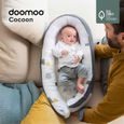 BABYMOOV Doomoo Cocoon Réducteur de lit Bear Grey - Evolutif & Respirant-1