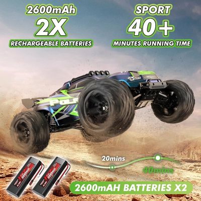 Voiture RC 1/16 Land Rover Defender – 4WD, 2,4 GHz, Chenilles Incluses – Haute Vitesse, 25 Min D'autonomie