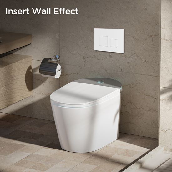 Plaque De Commande WC Avec Levier Pour Geberit Sigma 20 - Double Chasse, Couleur Or Brossé | Kit De Remplacement Complet