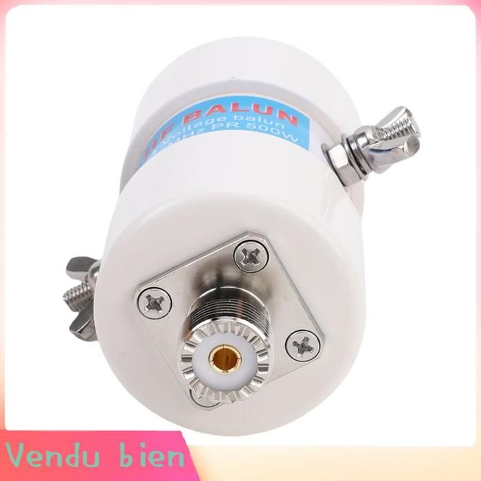 Balun Antenne Ondes Courtes 1:1 HAM 1.8-54 MHz K-50MS - Robuste ABS + Résine Époxy, Anti-Corrosion Pour Radioamateurs
