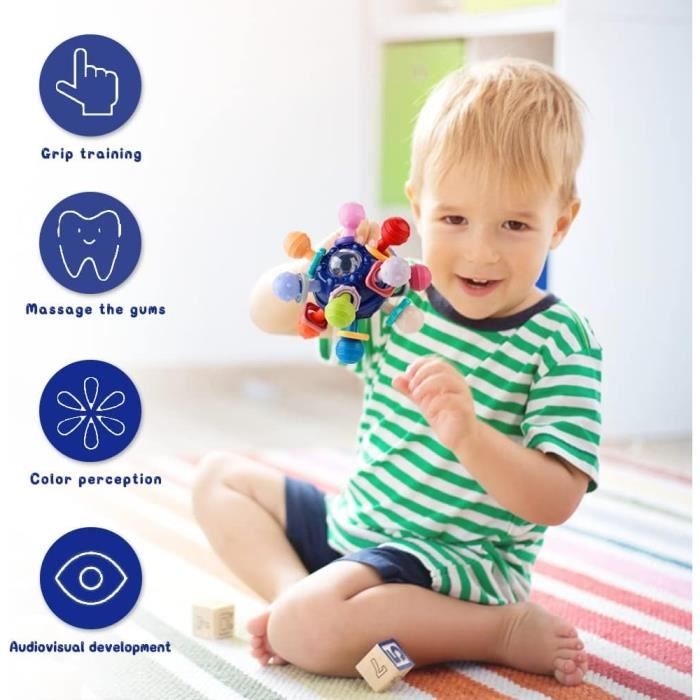 Hochet Montessori : Le premier jouet à offrir à son bébé - Paradis du jouet