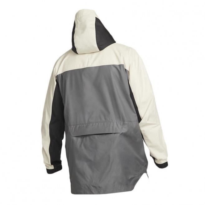 Coupe vent Nike AIR MAX WOVEN Gris Impermeable et Respirant Manches longues Gris Cdiscount Pret a Porter