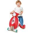 Trotteur - Baby Clementoni - Mon premier scooter - 100% recyclé - Rouge - Mixte - 12 mois-2