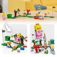 LEGO 71403 Super Mario Pack de Démarrage Les Aventures de Peach, Jouet Lemmy, Figurine Interactive Toad, pour Enfants 6 Ans-2