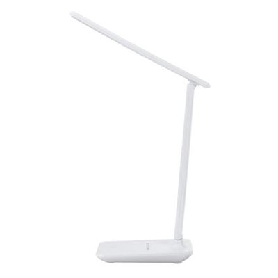 LQWELL Lampe De Bureau LED Tactile – 3 Températures De Couleur, 9 Niveaux Luminosité, Protection Yeux Anti-Scintillement, Mémoire Et Timer, Charge USB