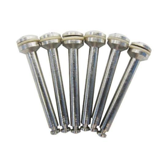 Mandrins De Polissage Pour Outil Rotatif - Lot De 10, Tige 2,35 Mm, Longueur 45 Mm, Pour Bijoux, Perles - 1